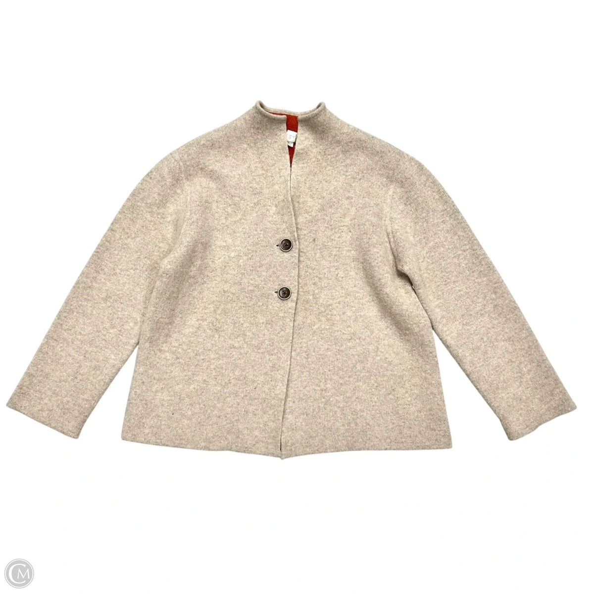 Jacket Shirt By Orvis In Tan, Size: L