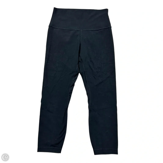 Athletic Leggings Capris By Lululemon In Black, Size: M