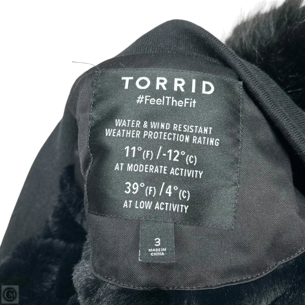 Coat Parka By Torrid In Black, Size: 3x