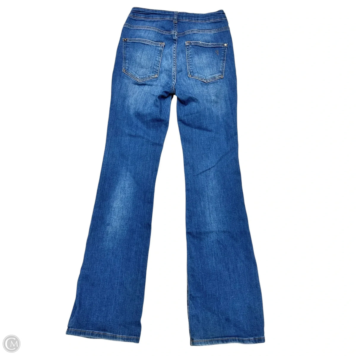 Jeans Flared By Pilcro In Blue Denim, Size: 2