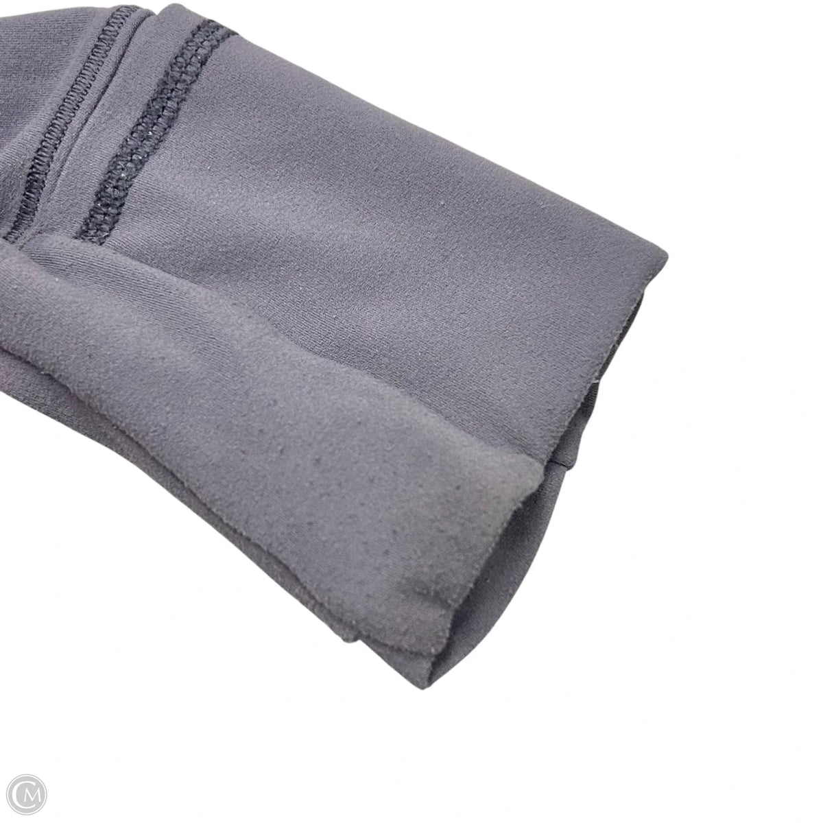 Athletic Jacket By Lululemon In Grey, Size: S