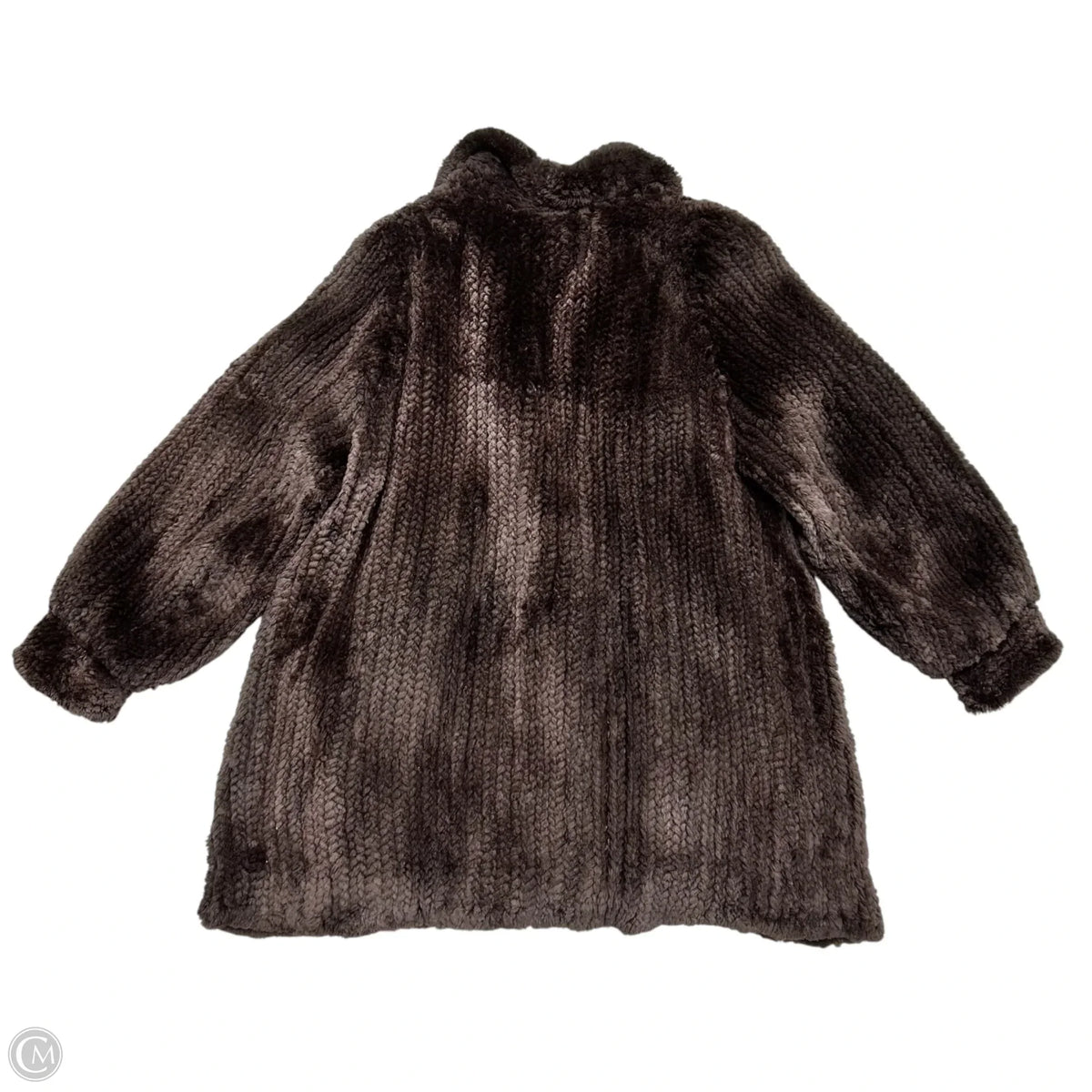 Coat Fur In Brown, Size: L