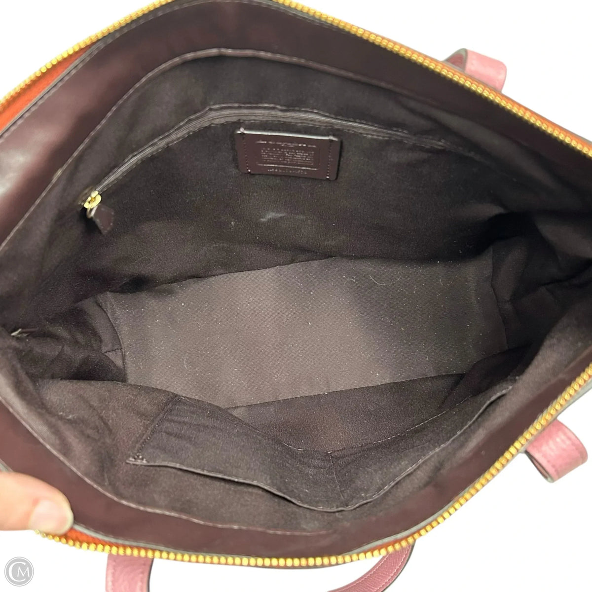 Tote Designer By Coach, Size: Large
