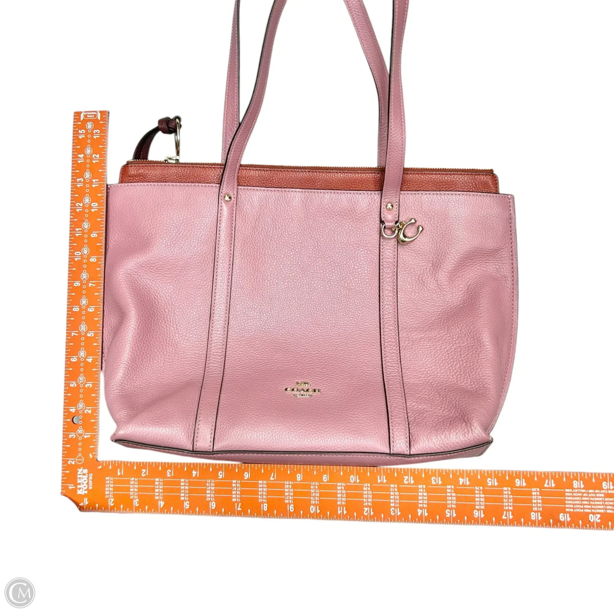 Tote Designer By Coach, Size: Large
