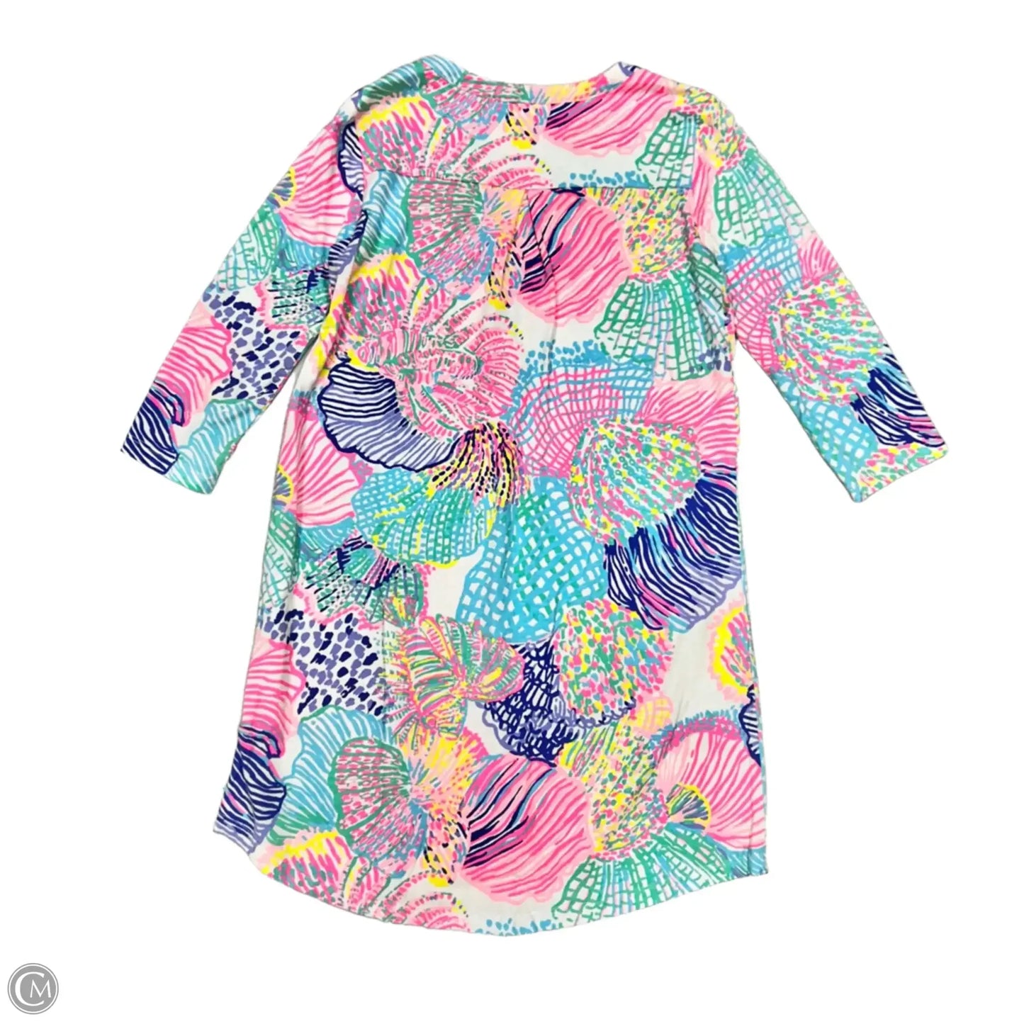 Dress Designer By Lilly Pulitzer In Green Purple, Size: S