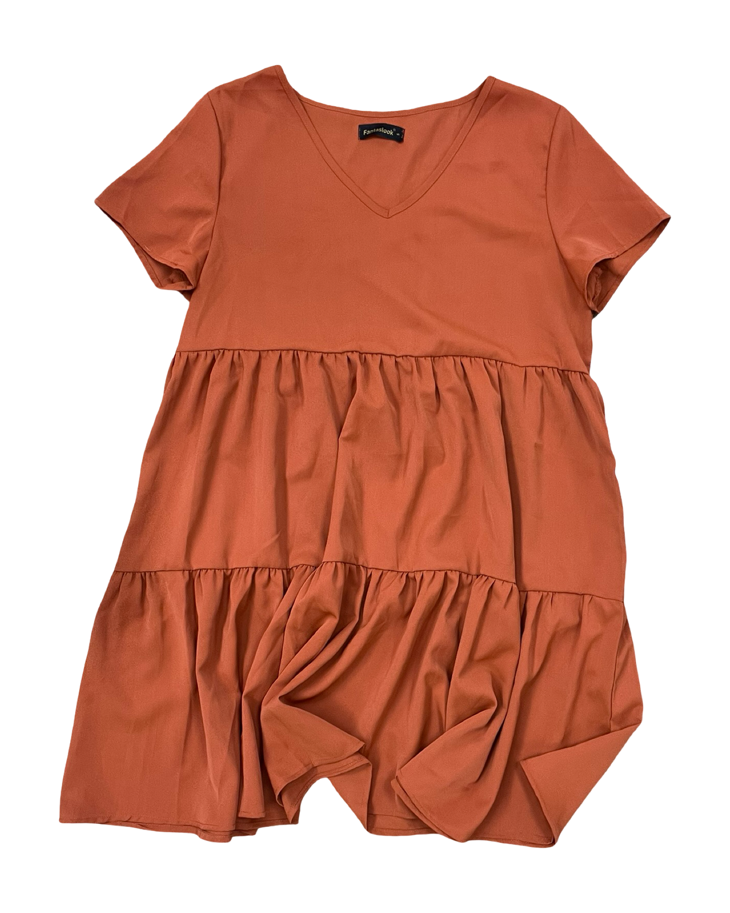 Dress Casual Short By Clothes Mentor In Orange, Size:S