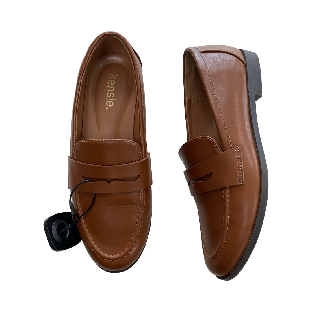 Shoes Flats By Kensie In Brown, Size:8