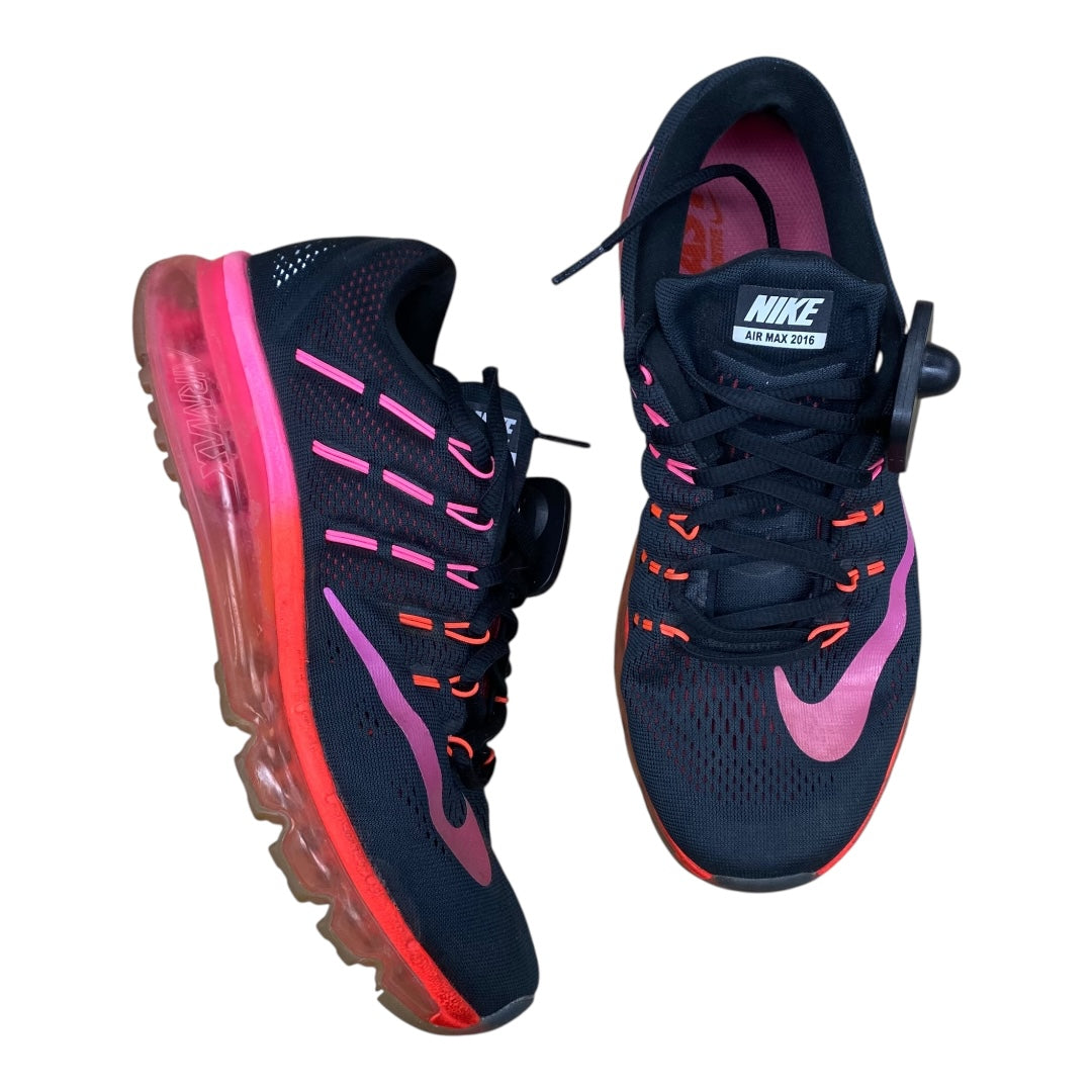 Shoes Athletic By Nike In Black & Pink, Size:9.5