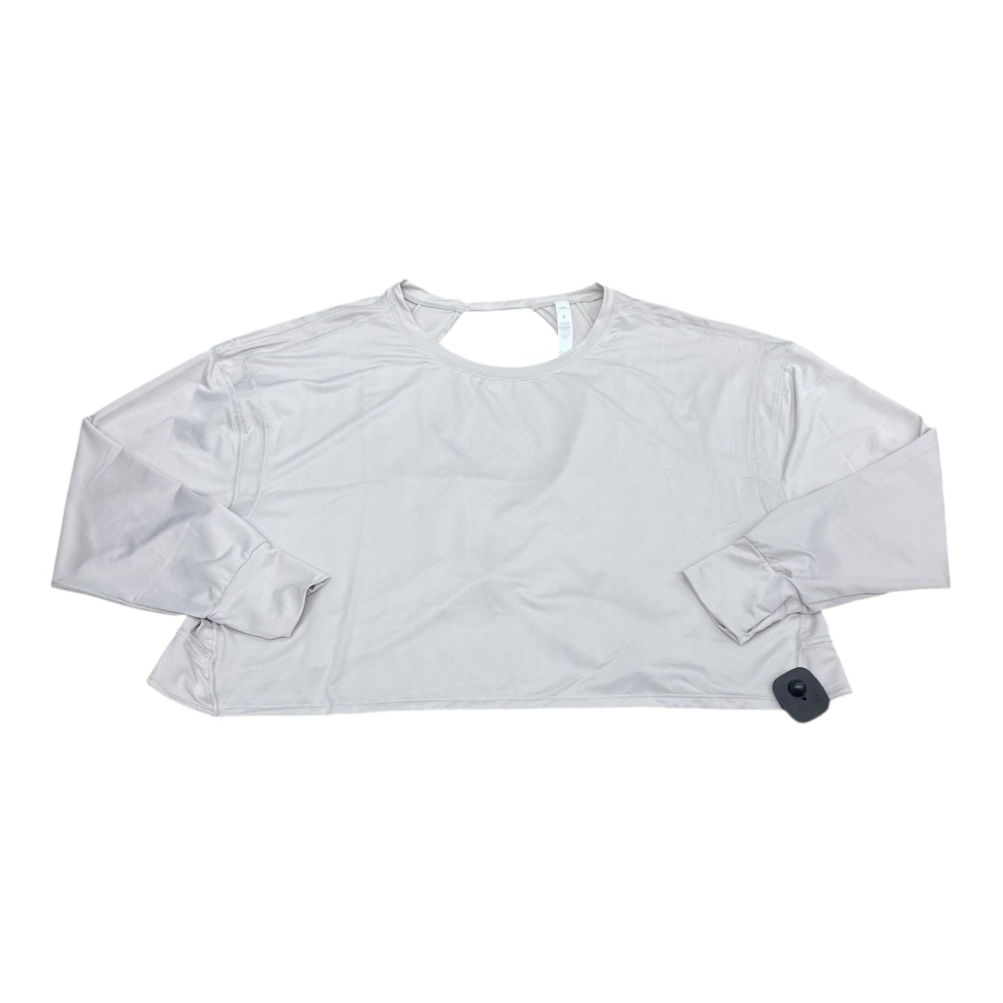 Athletic Top Ls Crewneck By Gottex In Taupe, Size:S