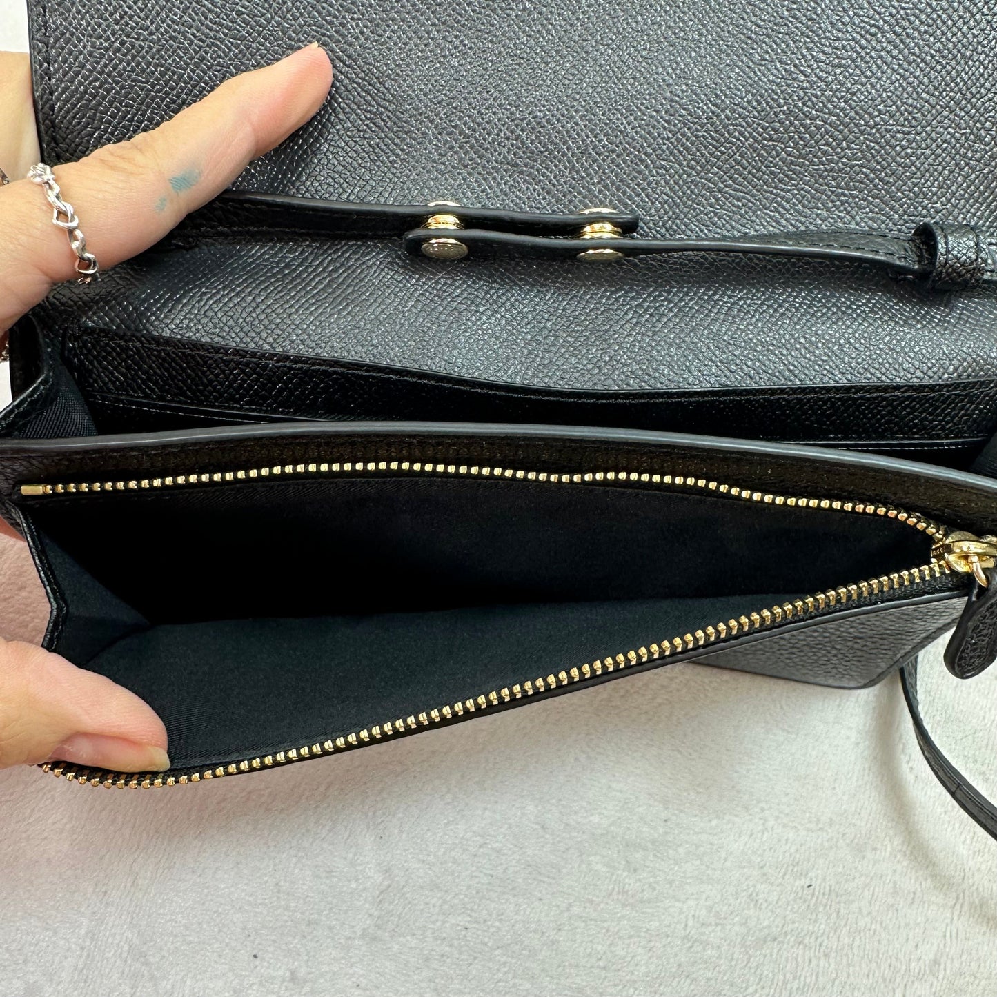 Crossbody Designer By Coach, Size: Small