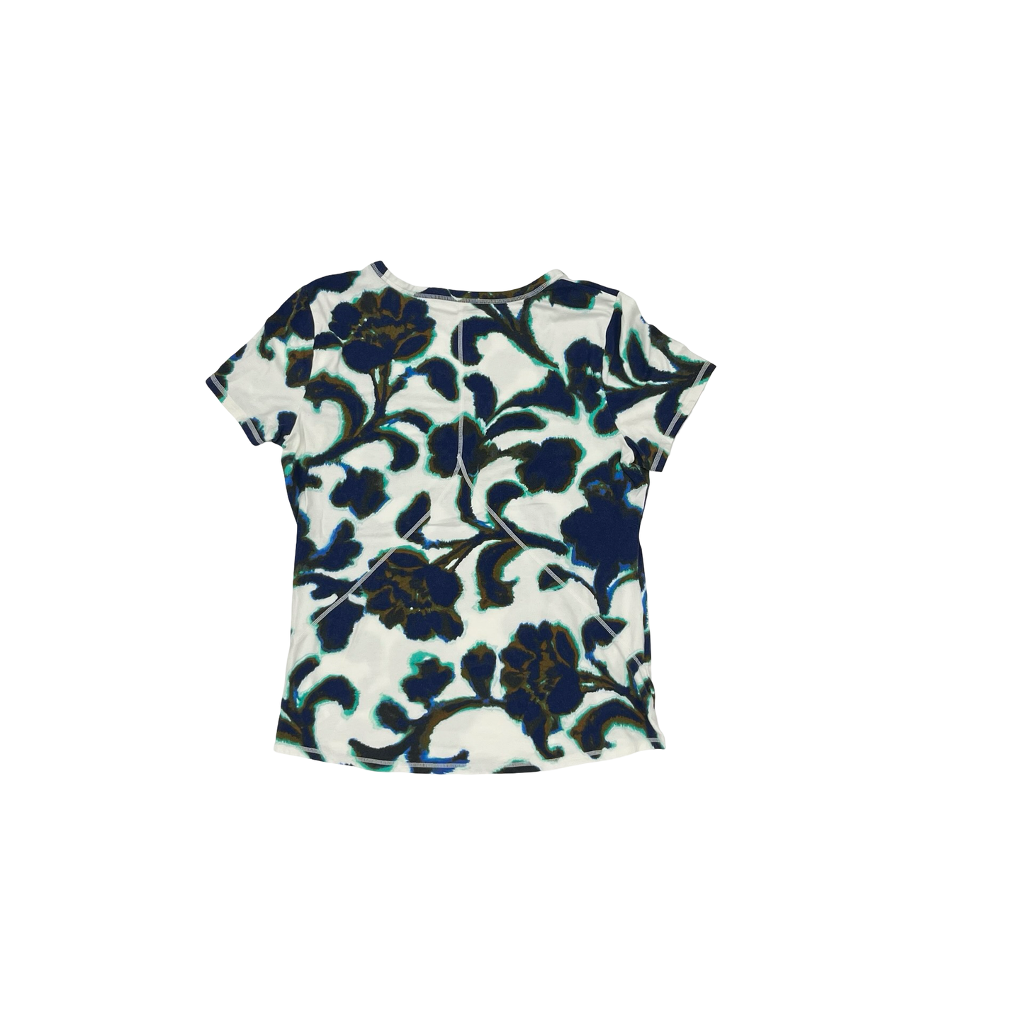 Top Ss By Talbots In Blue & White, Size:L
