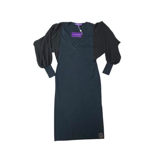 Dress Party Long By Ralph Lauren In Black, Size:M