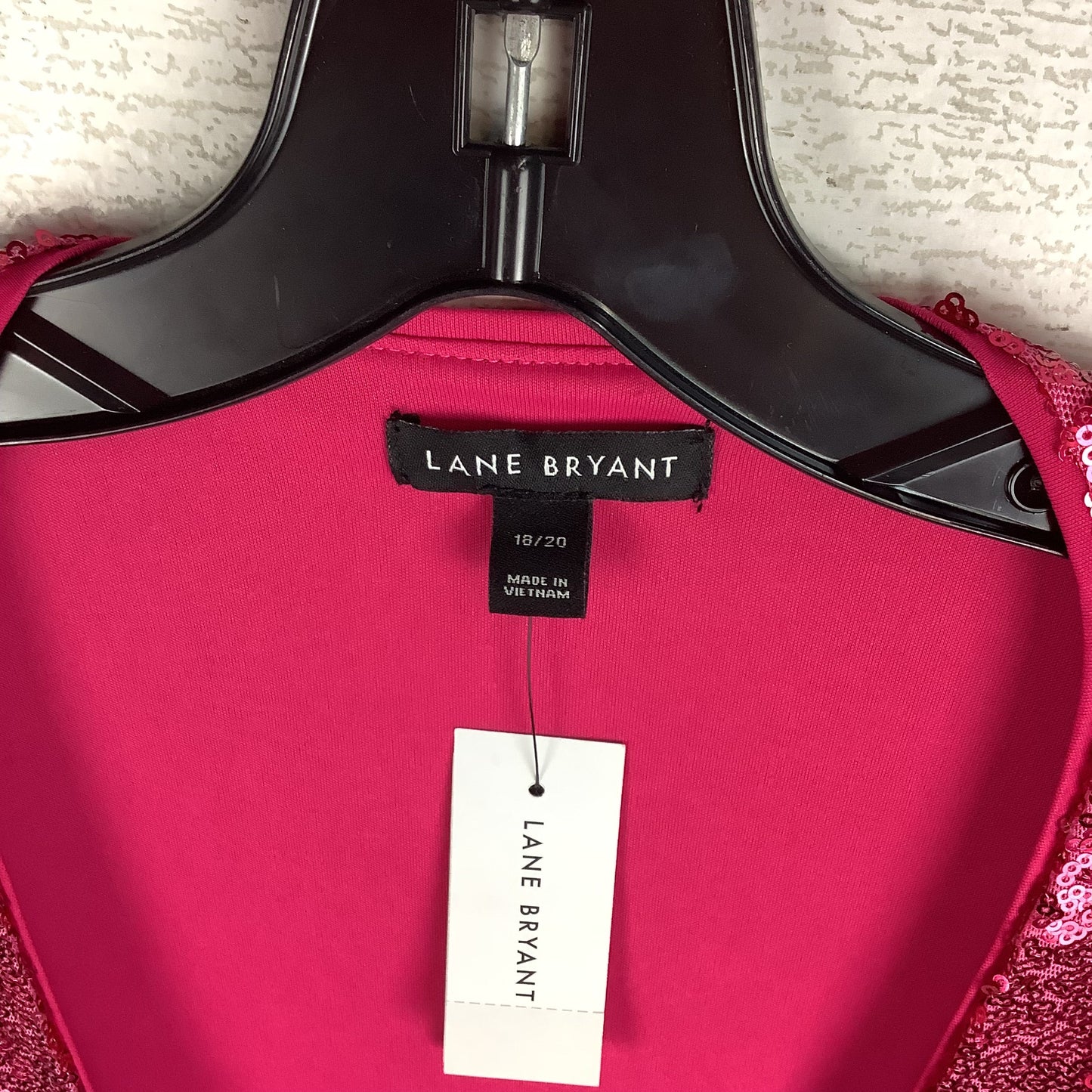 Top Short Sleeve By Lane Bryant In Pink, Size: 18/20