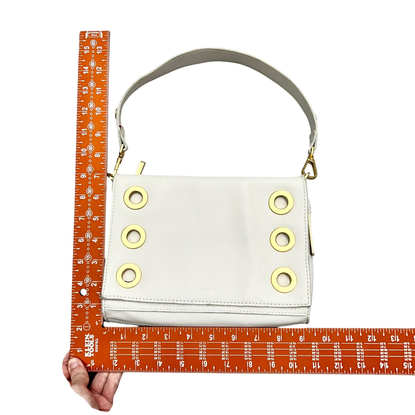 Handbag Leather By Hammitt, Size: Small