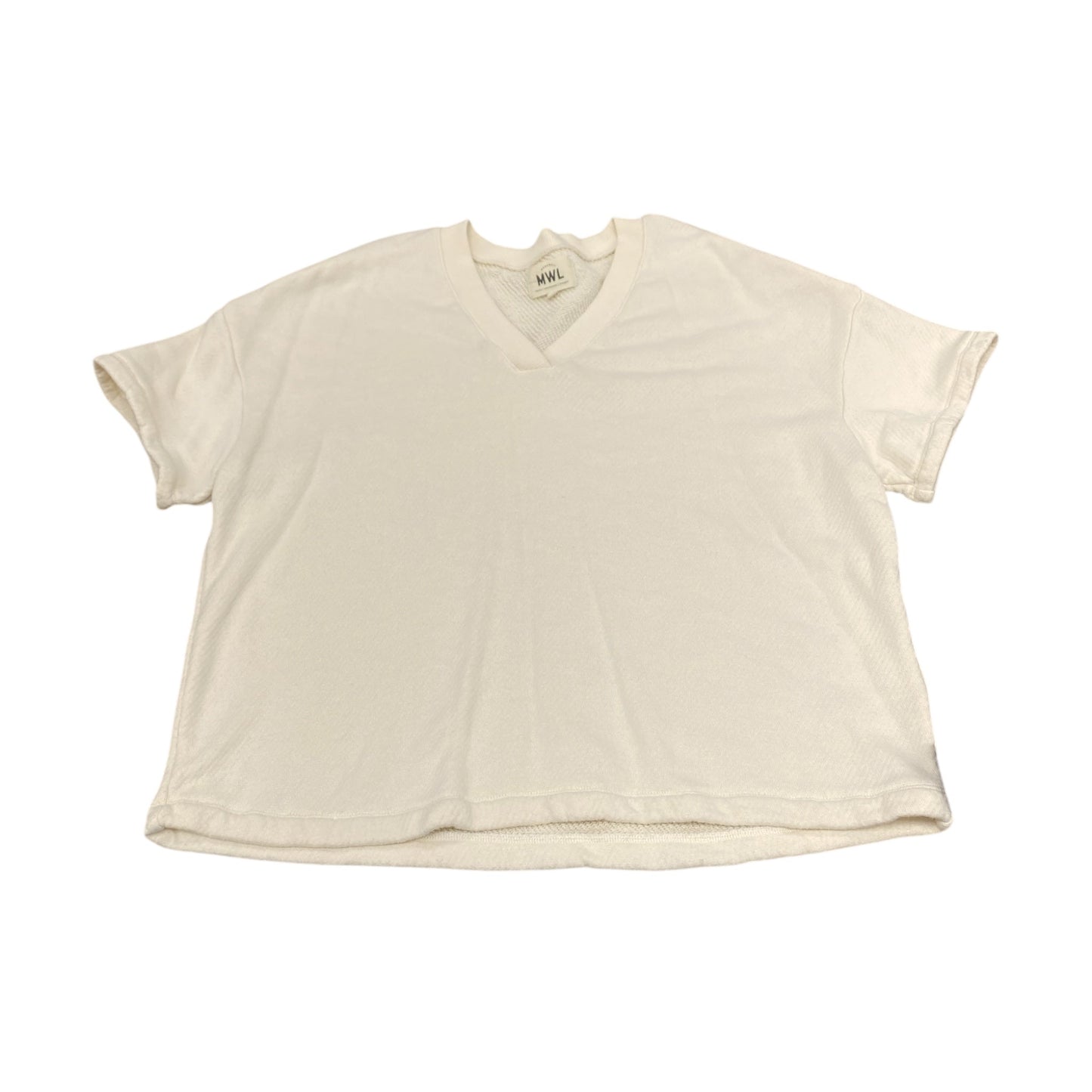 Top Ss By Madewell In Cream, Size:Xl