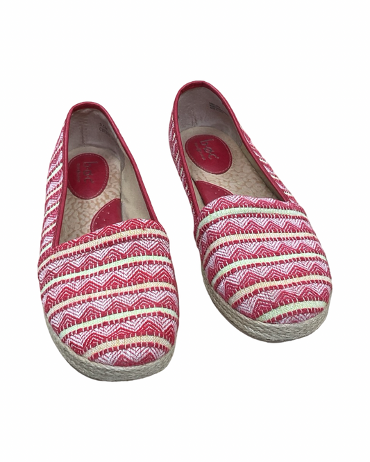Shoes Flats By Boc In Red, Size:9.5