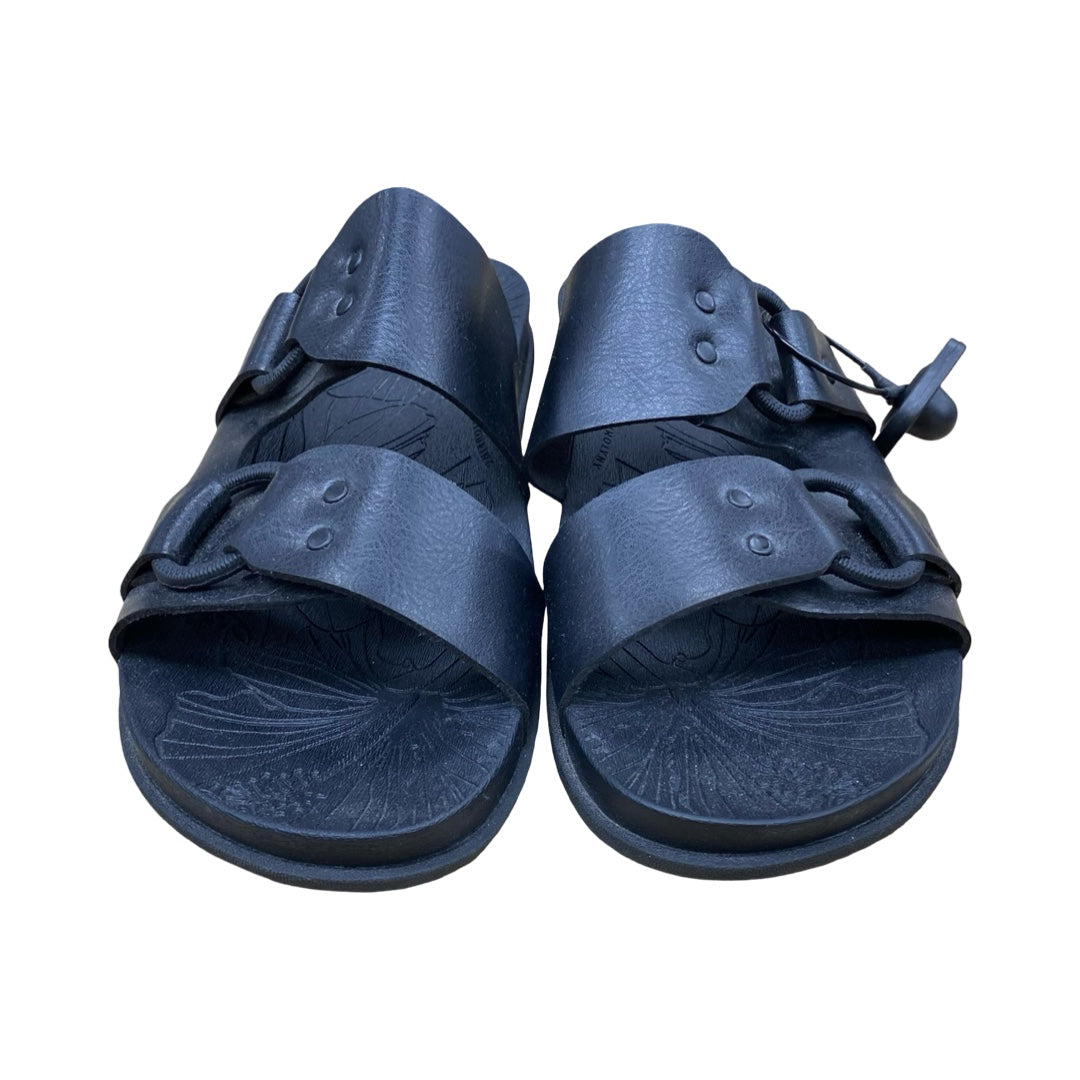 Sandals Flats By Reef In Black, Size:10