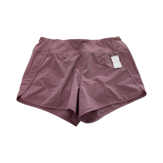 Athletic Shorts By Crz Yoga In Pink, Size:14