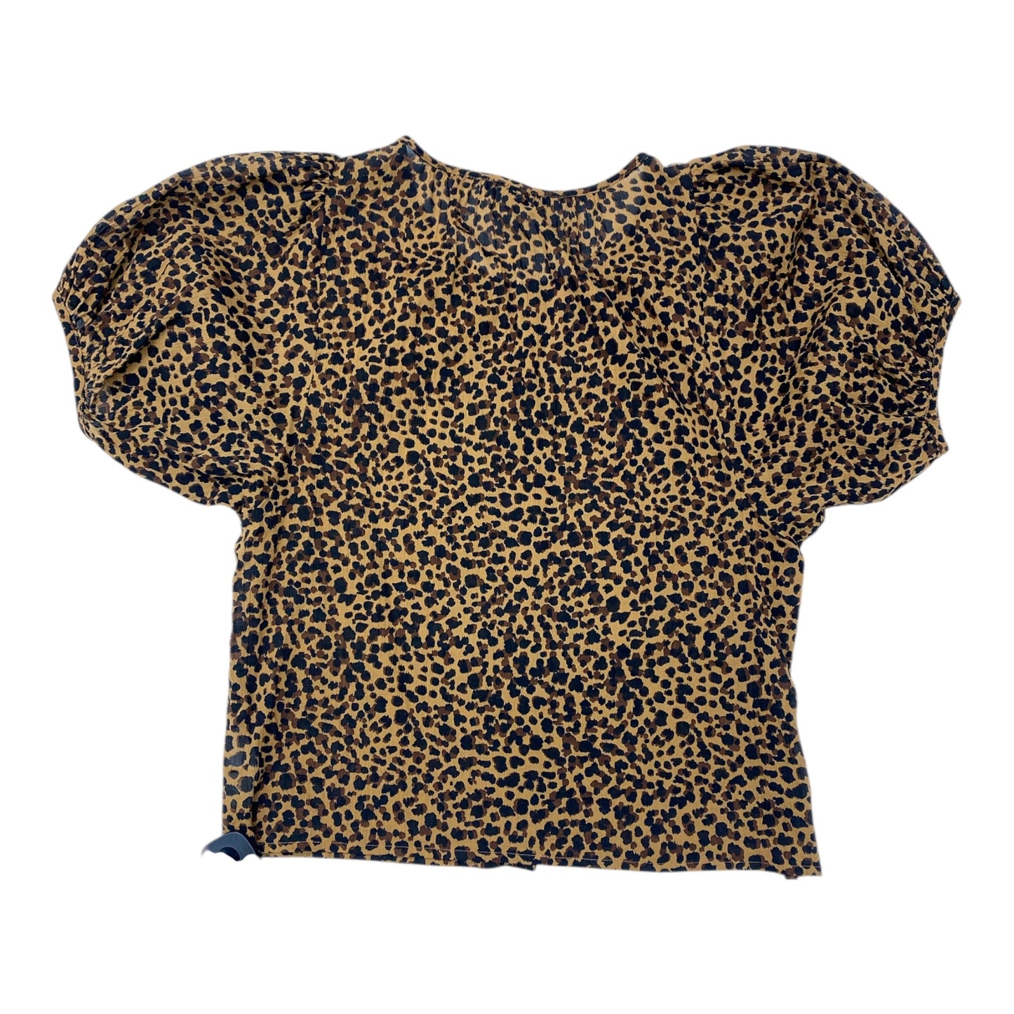 Top Ss By Madewell In Animal Print, Size:S