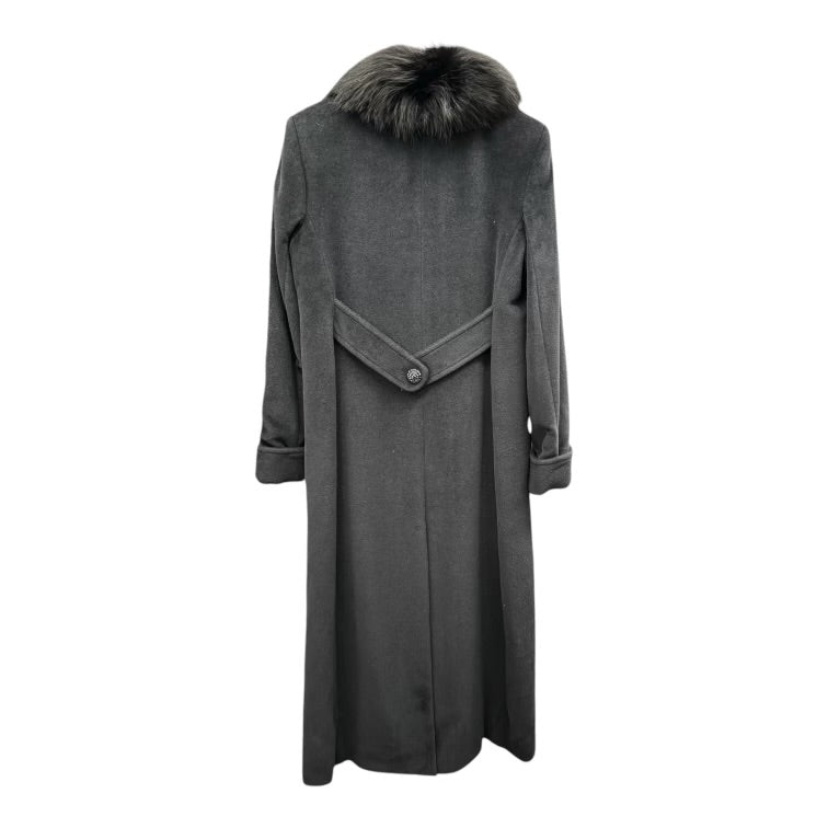 Coat Designer By St. John In Black, Size: M