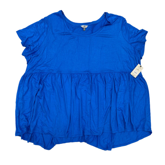 Top Short Sleeve By Terra & Sky  Size: 4x