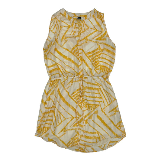 Yellow Dress Casual Short Gap, Size Petite  M