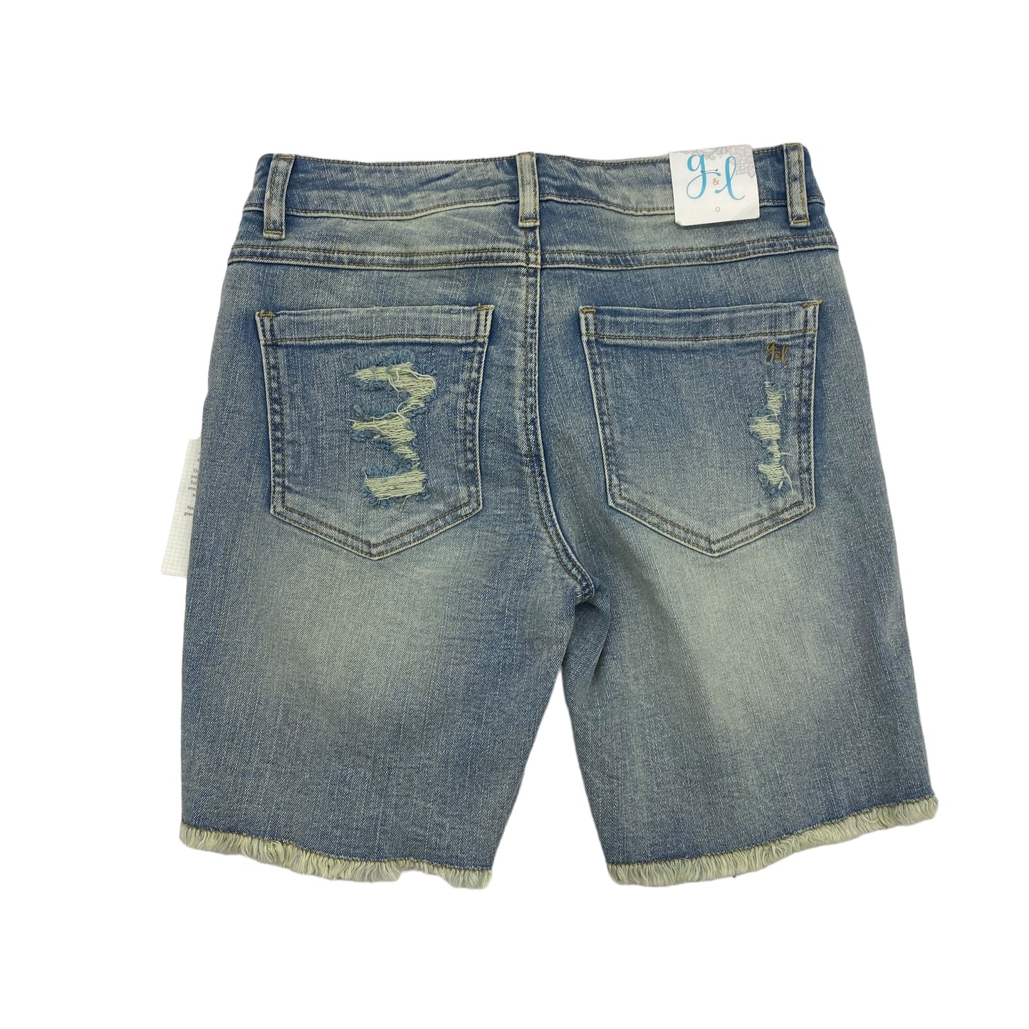 Blue Denim Shorts Clothes Mentor, Size 0