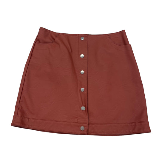Red Skirt Mini & Short Top Shop, Size 8