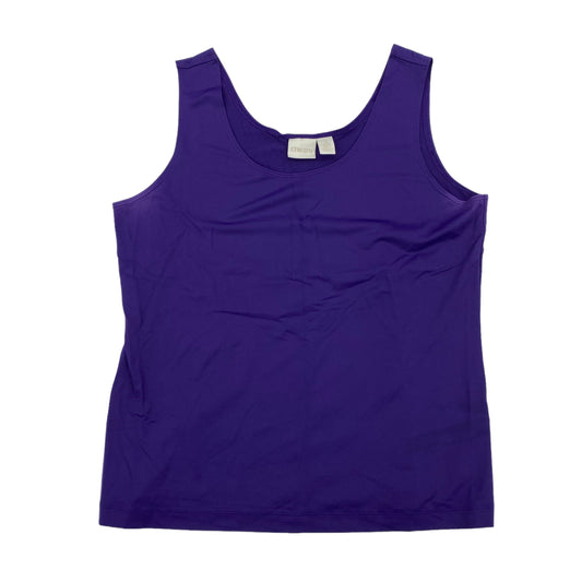 Purple Tank Top Chicos, Size L