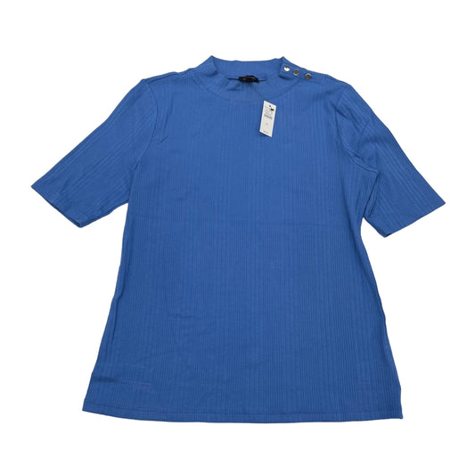 Blue Top Short Sleeve Talbots, Size M