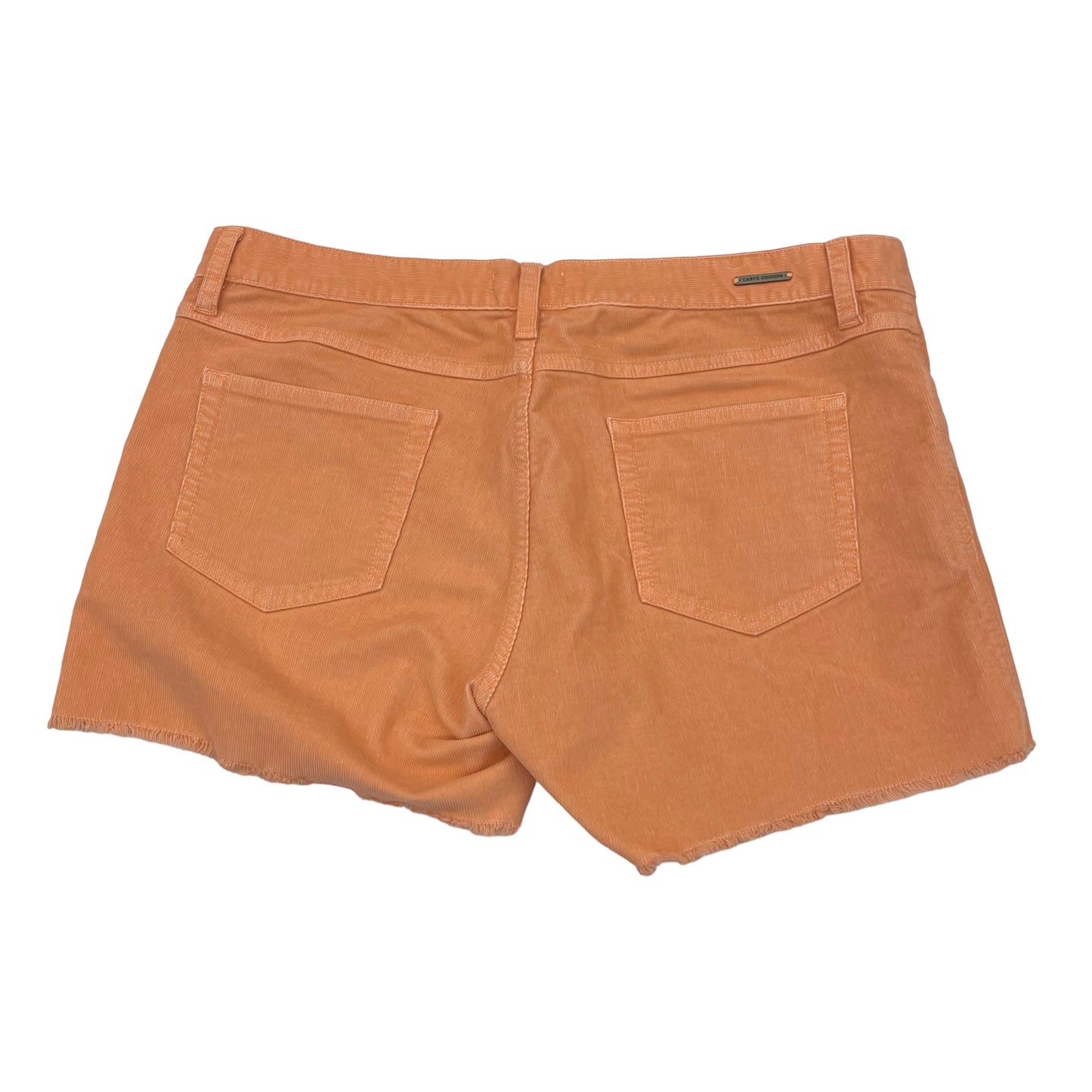 Orange Shorts Carve Designs, Size 10