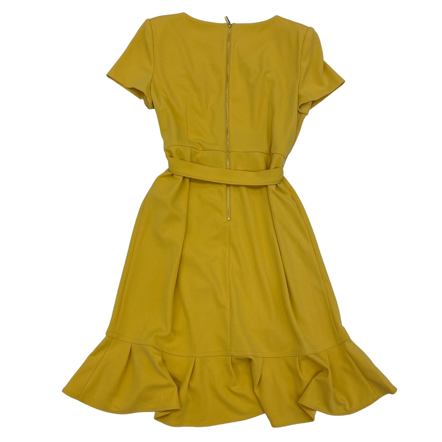 Yellow Dress Work Calvin Klein, Size 12