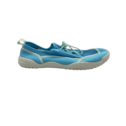 Blue Sandals Sport Athletic Works, Size 8