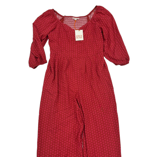 Red Jumpsuit Knox Rose, Size M