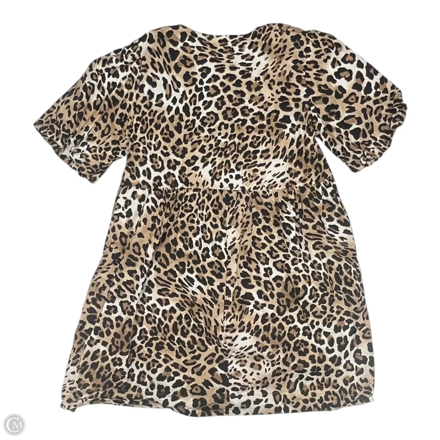Dress Party Short By Nicole Miller In Animal Print, Size: M