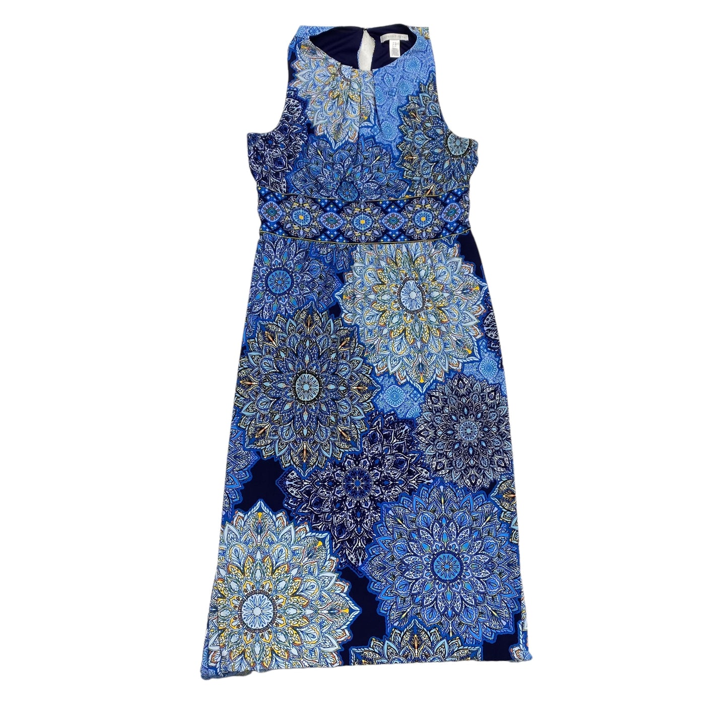 Blue Dress Casual Maxi London Times, Size 12