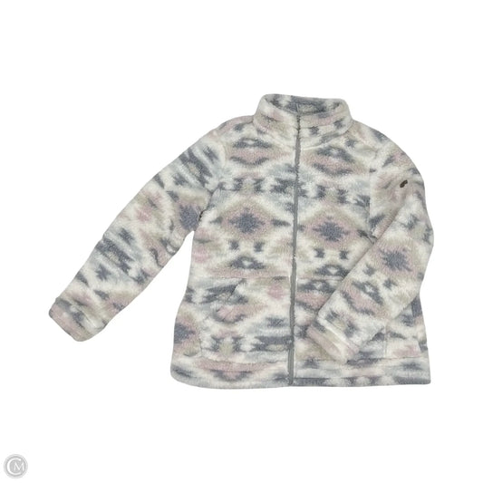 Jacket Fleece By Free Country In White, Size: Xl