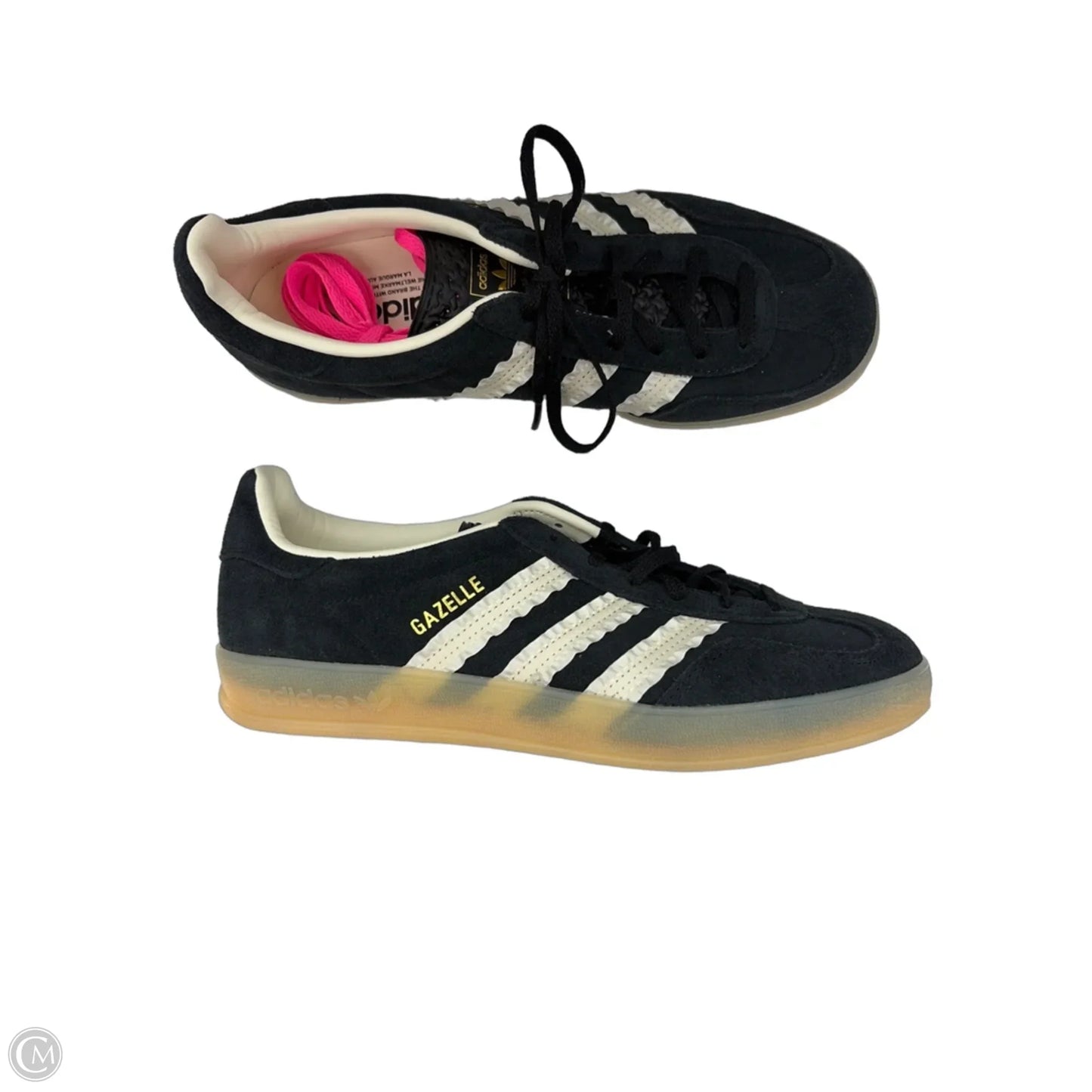 Shoes Sneakers By Adidas In Black & White, Size: 9