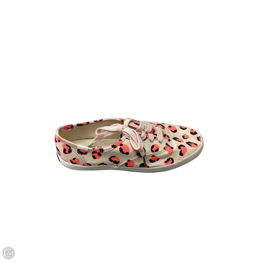 Shoes Sneakers By Keds In Cream & Pink, Size: 5