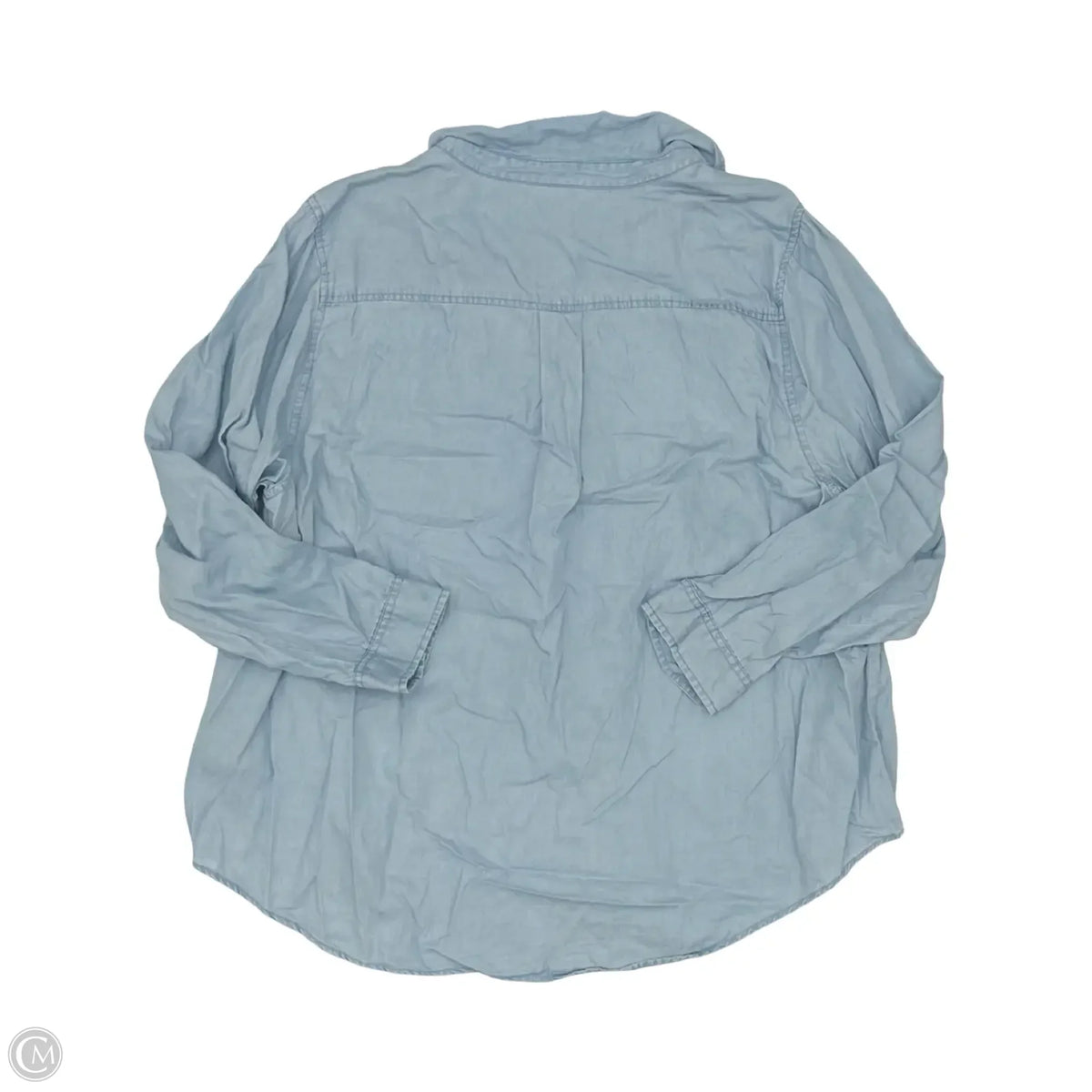 Jacket Denim By Gilli In Black Denim, Size: L