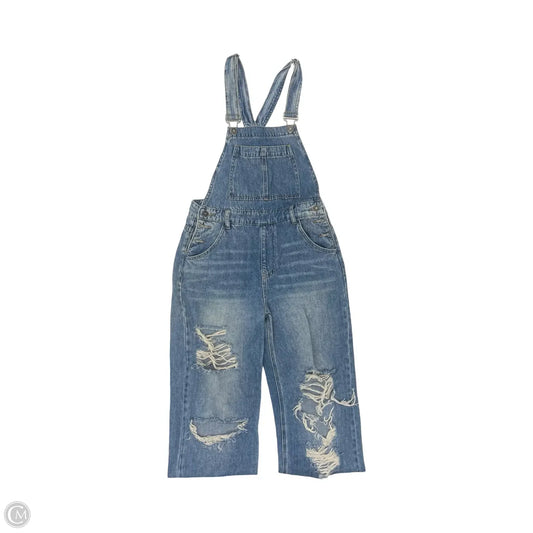 Overalls By Kancan In Blue Denim, Size: M