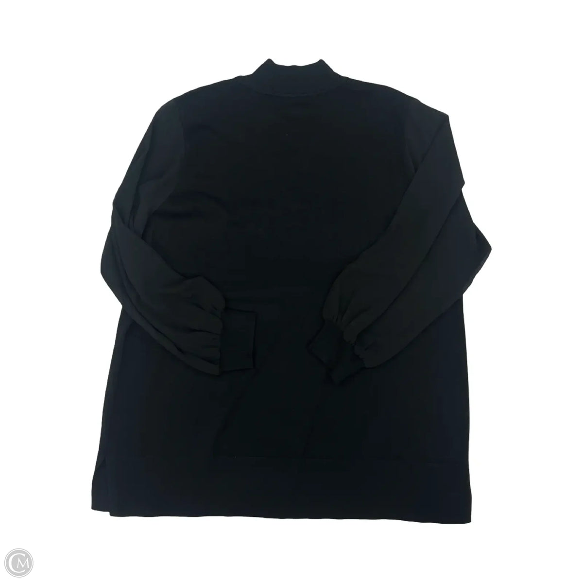 Sweater By Cable And Gauge In Black, Size: 2x