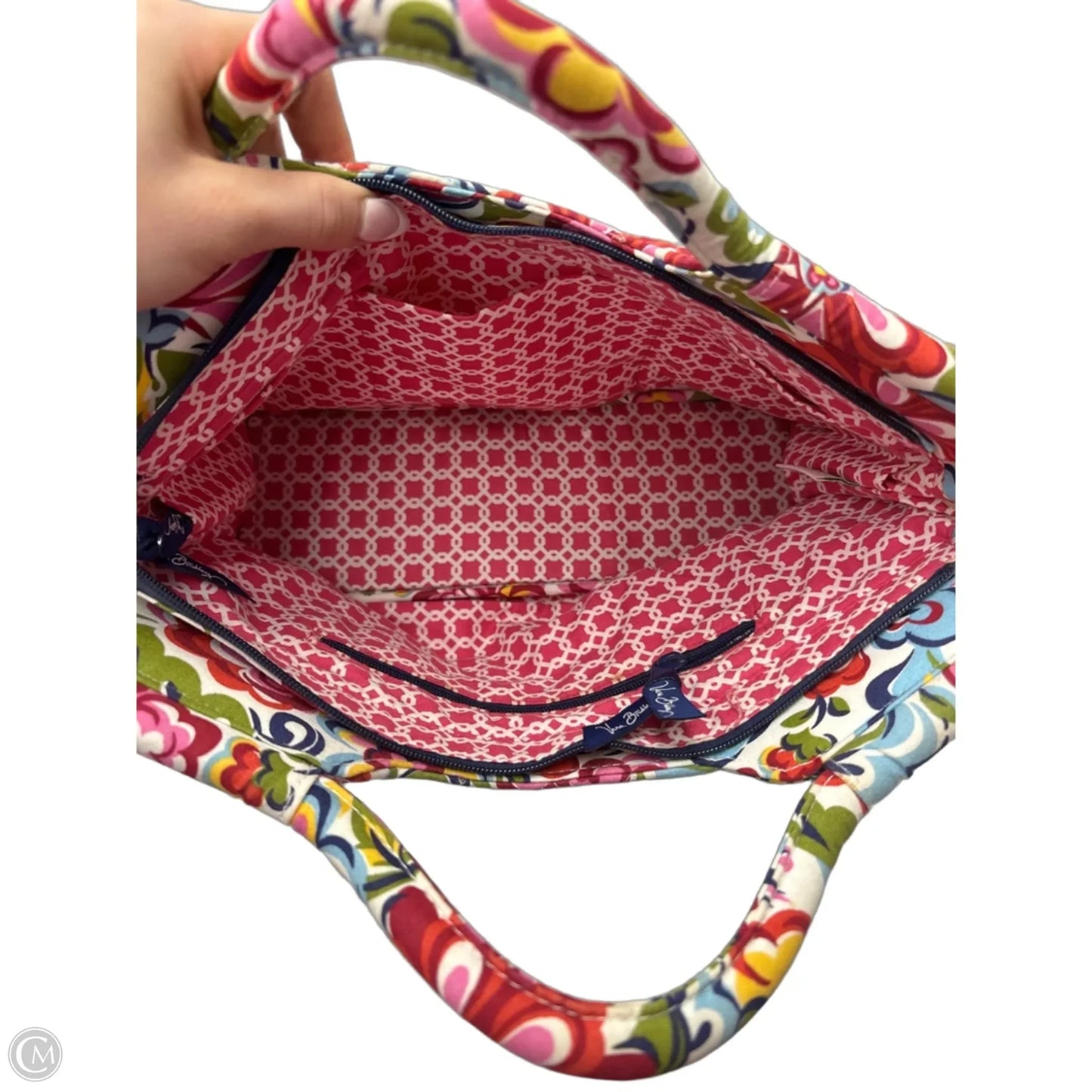 Handbag By Vera Bradley, Size: Medium