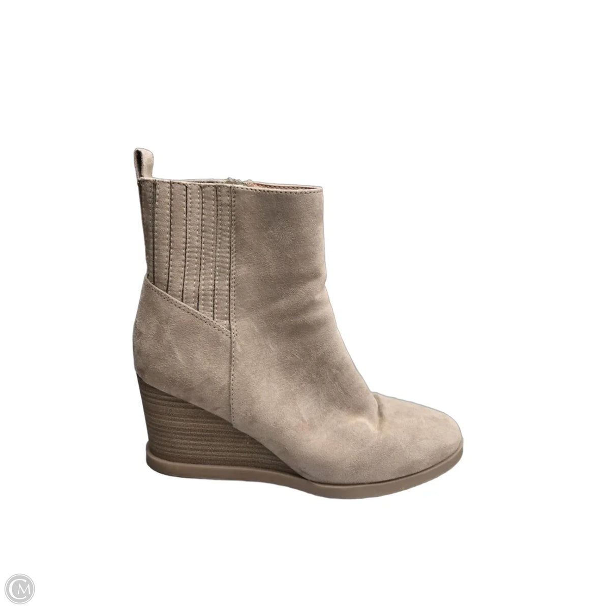 Boots Ankle Heels By Universal Thread In Tan, Size: 11