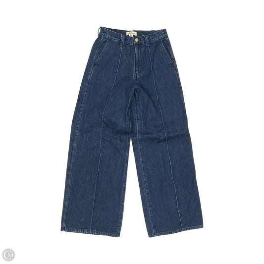 Jeans Wide Leg By Madewell In Blue Denim, Size: 4