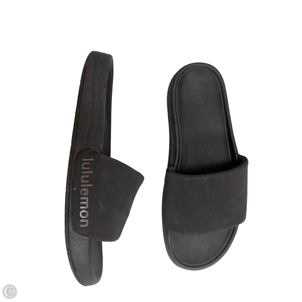 Sandals Flip Flops By Lululemon In Black, Size: 8