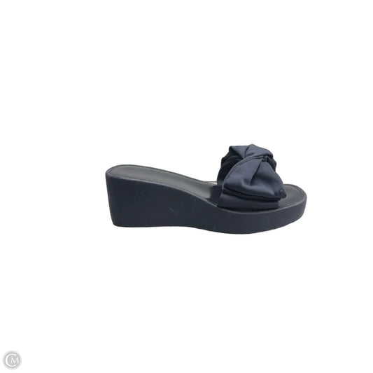 Sandals Designer By Kate Spade In Blue, Size: 9.5