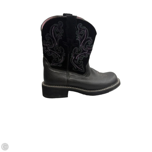 Boots Western By Ariat In Black, Size: 9