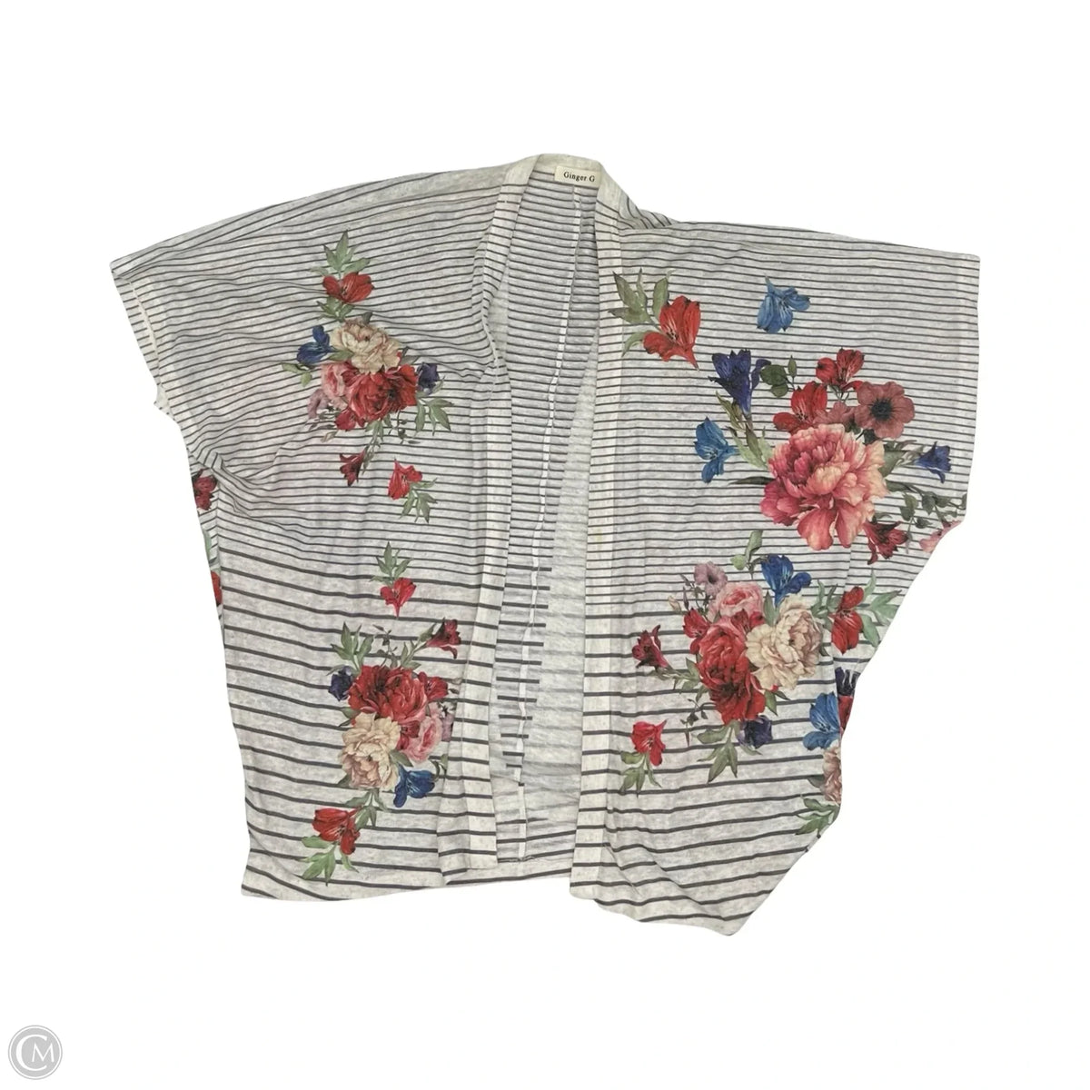 Shawl By Ginger G In Grey, Size: Osfm