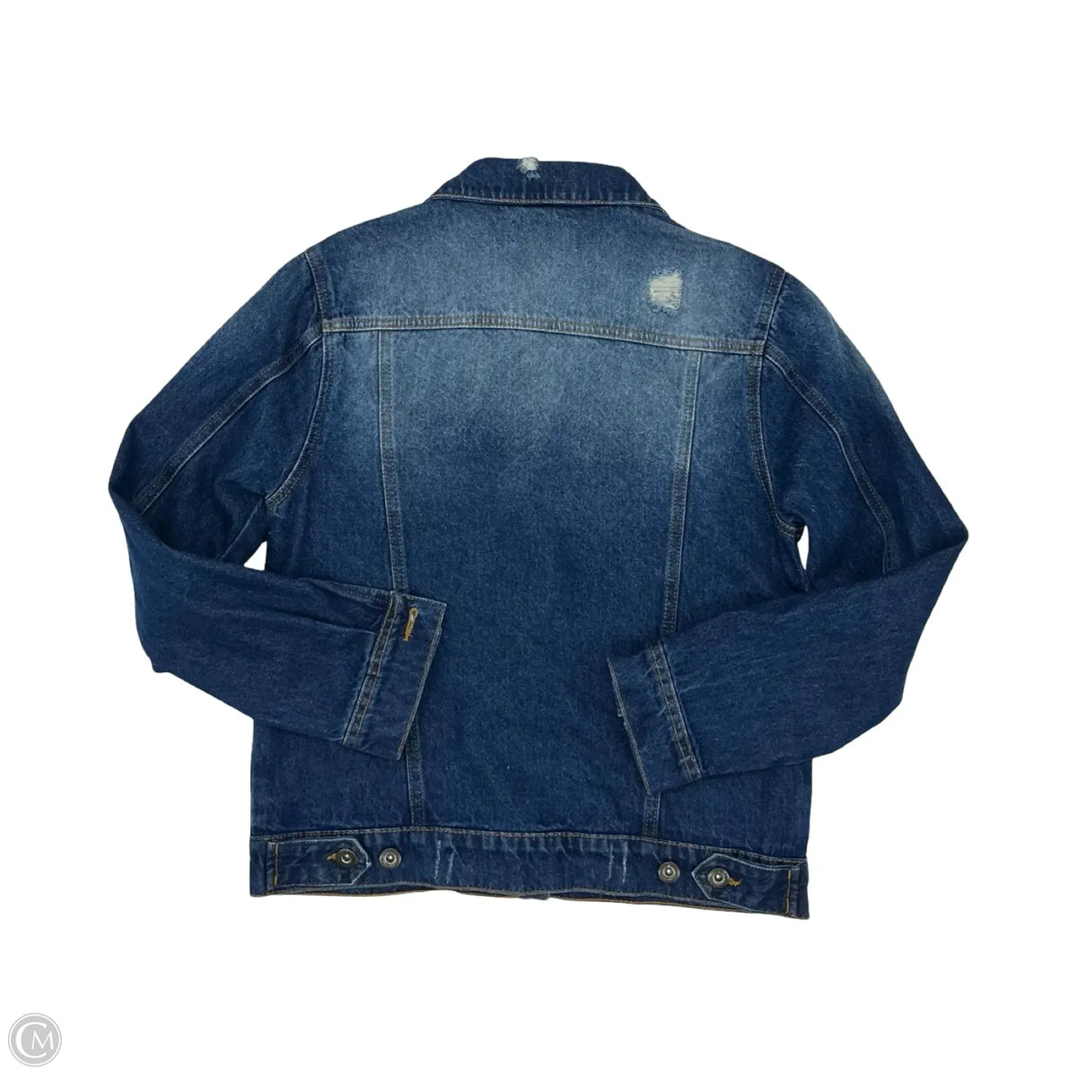 Jacket Denim By Cme In Blue Denim, Size: S